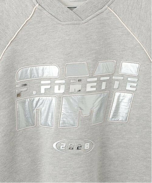 POM PONETTE AMI / ポンポネット アミ スウェット | 【AMI】裏起毛Vネックプルオーバー | 詳細16