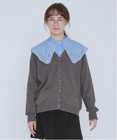 POM PONETTE AMI / ポンポネット アミ カーディガン・ボレロ | 【AMI】前後2WAYピグメントカーディガン