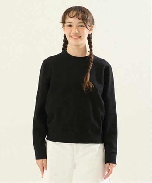 POM PONETTE AMI / ポンポネット アミ スウェット | 【AMI】【WEB限定】裏毛プルオーバー（黒）