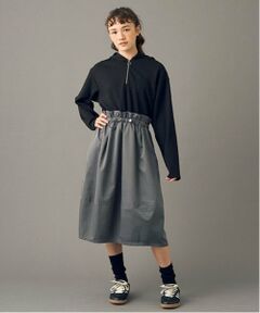 POM PONETTE AMI / ポンポネット アミ ミニ丈・ひざ丈ワンピース | 【AMI】【WEB限定】ドッキングバルーンワンピース