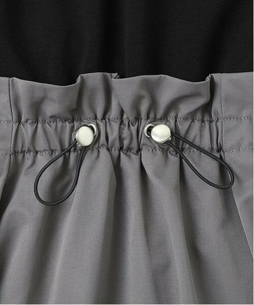 POM PONETTE AMI / ポンポネット アミ ミニ丈・ひざ丈ワンピース | 【AMI】【WEB限定】ドッキングバルーンワンピース | 詳細10