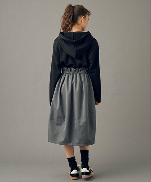 POM PONETTE AMI / ポンポネット アミ ミニ丈・ひざ丈ワンピース | 【AMI】【WEB限定】ドッキングバルーンワンピース | 詳細4