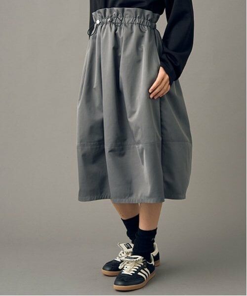 POM PONETTE AMI / ポンポネット アミ ミニ丈・ひざ丈ワンピース | 【AMI】【WEB限定】ドッキングバルーンワンピース | 詳細6