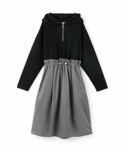 POM PONETTE AMI / ポンポネット アミ ミニ丈・ひざ丈ワンピース | 【AMI】【WEB限定】ドッキングバルーンワンピース | 詳細7