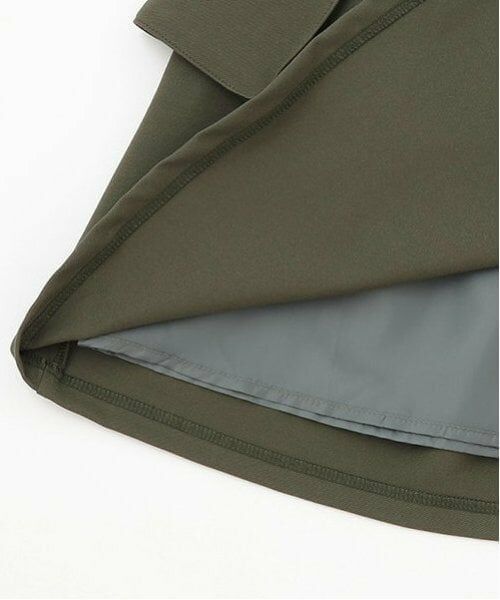 POM PONETTE AMI / ポンポネット アミ ミニ・ひざ丈スカート | 【AMI】ポケットベルト付ラップスカート | 詳細12