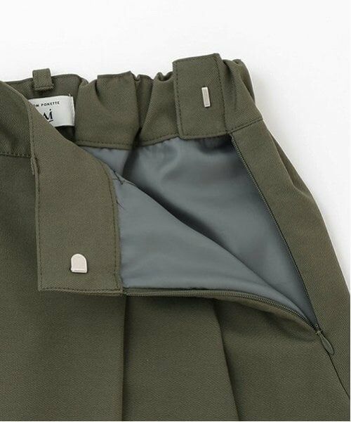 POM PONETTE AMI / ポンポネット アミ ミニ・ひざ丈スカート | 【AMI】ポケットベルト付ラップスカート | 詳細8
