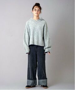 POM PONETTE AMI / ポンポネット アミ その他パンツ | 【AMI】ロールアップワイドデニムパンツ