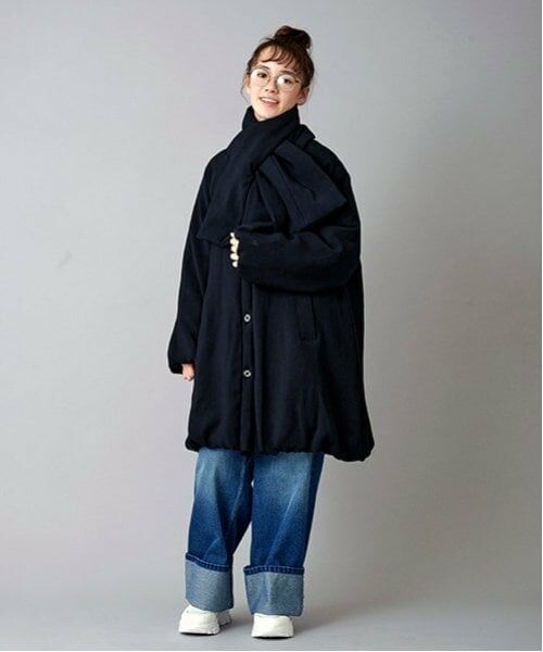 POM PONETTE AMI / ポンポネット アミ その他パンツ | 【AMI】ロールアップワイドデニムパンツ | 詳細17