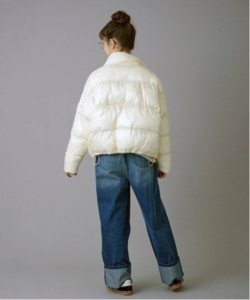 POM PONETTE AMI / ポンポネット アミ その他パンツ | 【AMI】ロールアップワイドデニムパンツ | 詳細2