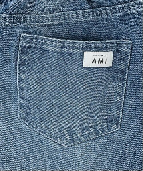 POM PONETTE AMI / ポンポネット アミ その他パンツ | 【AMI】ロールアップワイドデニムパンツ | 詳細24