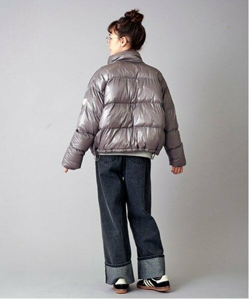 POM PONETTE AMI / ポンポネット アミ その他パンツ | 【AMI】ロールアップワイドデニムパンツ | 詳細7