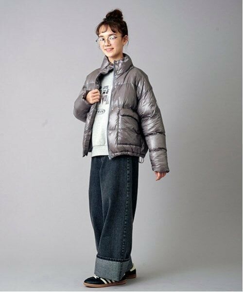 POM PONETTE AMI / ポンポネット アミ その他パンツ | 【AMI】ロールアップワイドデニムパンツ | 詳細8