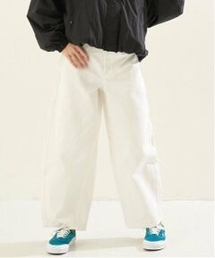 POM PONETTE AMI / ポンポネット アミ その他パンツ | 【ニコ☆プチ掲載】【AMI】ベルト付きバレルシルエットパンツ