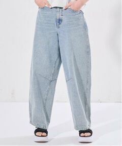 POM PONETTE AMI / ポンポネット アミ その他パンツ | 【ニコ☆プチ掲載】【AMI】ベルト付きバレルシルエットパンツ