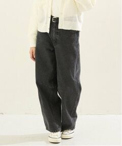 POM PONETTE AMI / ポンポネット アミ その他パンツ | 【ニコ☆プチ掲載】【AMI】ベルト付きバレルシルエットパンツ