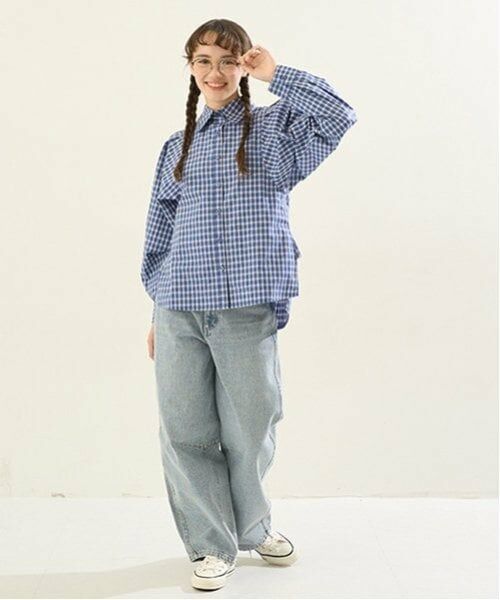 POM PONETTE AMI / ポンポネット アミ その他パンツ | 【ニコ☆プチ掲載】【AMI】ベルト付きバレルシルエットパンツ | 詳細12