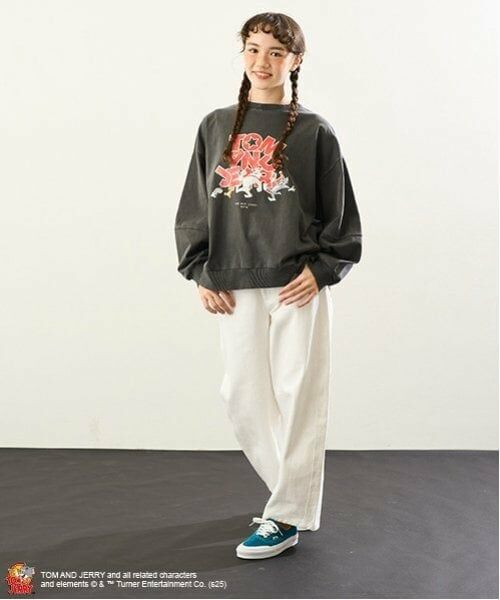 POM PONETTE AMI / ポンポネット アミ その他パンツ | 【ニコ☆プチ掲載】【AMI】ベルト付きバレルシルエットパンツ | 詳細17