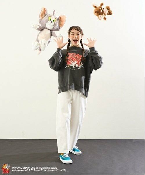 POM PONETTE AMI / ポンポネット アミ その他パンツ | 【ニコ☆プチ掲載】【AMI】ベルト付きバレルシルエットパンツ | 詳細2