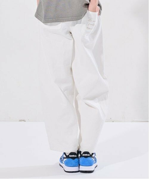 POM PONETTE AMI / ポンポネット アミ その他パンツ | 【ニコ☆プチ掲載】【AMI】ベルト付きバレルシルエットパンツ | 詳細27