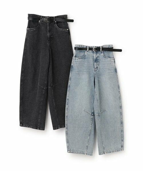 POM PONETTE AMI / ポンポネット アミ その他パンツ | 【ニコ☆プチ掲載】【AMI】ベルト付きバレルシルエットパンツ | 詳細29