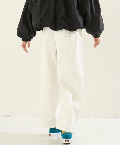 POM PONETTE AMI / ポンポネット アミ その他パンツ | 【ニコ☆プチ掲載】【AMI】ベルト付きバレルシルエットパンツ | 詳細9