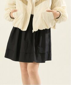 POM PONETTE AMI / ポンポネット アミ ショート・ハーフ・半端丈パンツ | 【Cuugal掲載】【AMI】【撥水】ウエストリブ裾タックスカート