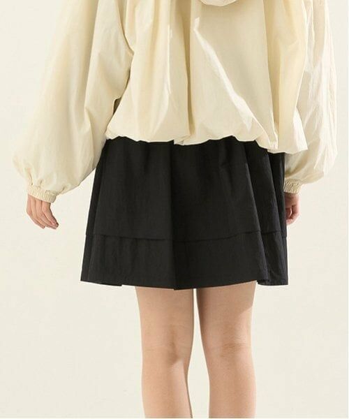 POM PONETTE AMI / ポンポネット アミ ショート・ハーフ・半端丈パンツ | 【Cuugal掲載】【AMI】【撥水】ウエストリブ裾タックスカート | 詳細15