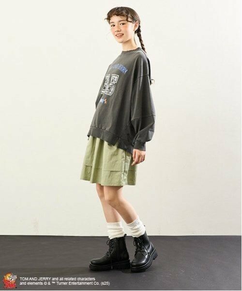 POM PONETTE AMI / ポンポネット アミ ショート・ハーフ・半端丈パンツ | 【Cuugal掲載】【AMI】【撥水】ウエストリブ裾タックスカート | 詳細19