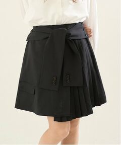 POM PONETTE AMI / ポンポネット アミ ショート・ハーフ・半端丈パンツ | 【AMI】腰巻プリーツスカパン