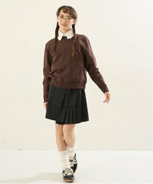 POM PONETTE AMI / ポンポネット アミ ショート・ハーフ・半端丈パンツ | 【AMI】腰巻プリーツスカパン | 詳細12