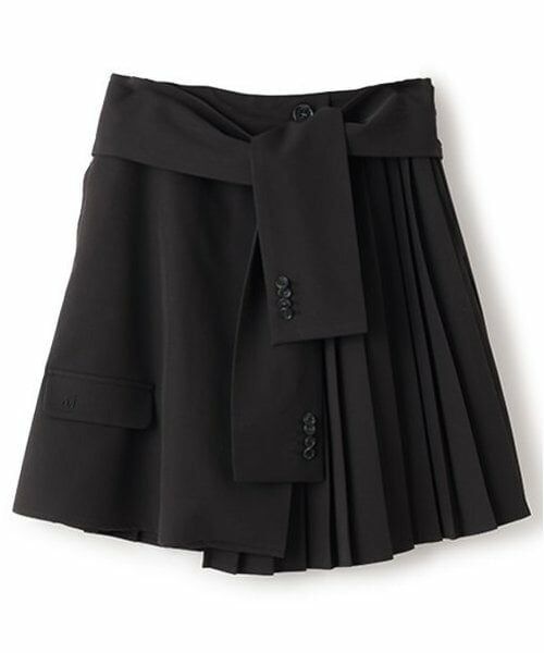 POM PONETTE AMI / ポンポネット アミ ショート・ハーフ・半端丈パンツ | 【AMI】腰巻プリーツスカパン | 詳細15