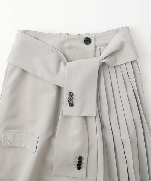 POM PONETTE AMI / ポンポネット アミ ショート・ハーフ・半端丈パンツ | 【AMI】腰巻プリーツスカパン | 詳細18
