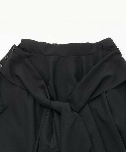 POM PONETTE AMI / ポンポネット アミ ショート・ハーフ・半端丈パンツ | 【AMI】腰巻シャツ風スカパン | 詳細13