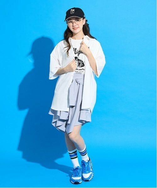 POM PONETTE AMI / ポンポネット アミ ショート・ハーフ・半端丈パンツ | 【AMI】腰巻シャツ風スカパン | 詳細5