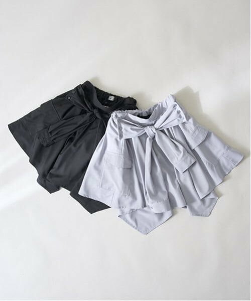 POM PONETTE AMI / ポンポネット アミ ショート・ハーフ・半端丈パンツ | 【AMI】腰巻シャツ風スカパン | 詳細8