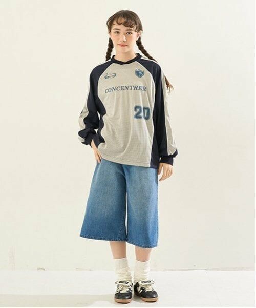 POM PONETTE AMI / ポンポネット アミ ショート・ハーフ・半端丈パンツ | 【AMI】フックつきデニムハーフパンツ | 詳細12