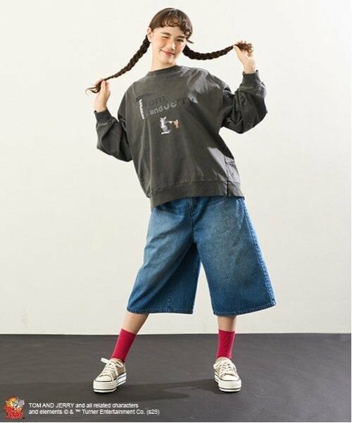 POM PONETTE AMI / ポンポネット アミ ショート・ハーフ・半端丈パンツ | 【AMI】フックつきデニムハーフパンツ | 詳細17