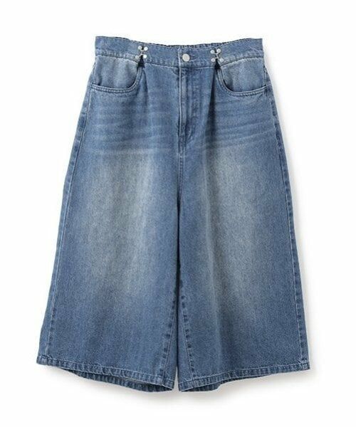 POM PONETTE AMI / ポンポネット アミ ショート・ハーフ・半端丈パンツ | 【AMI】フックつきデニムハーフパンツ | 詳細24