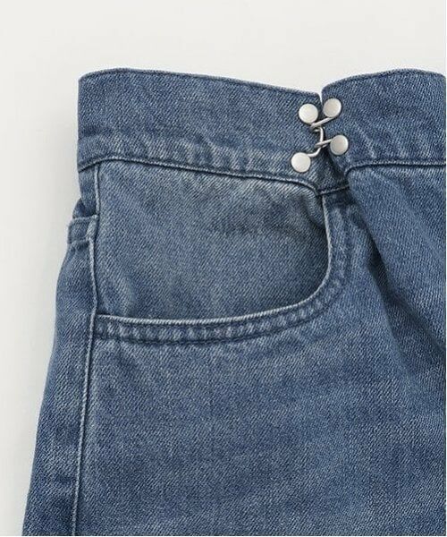 POM PONETTE AMI / ポンポネット アミ ショート・ハーフ・半端丈パンツ | 【AMI】フックつきデニムハーフパンツ | 詳細30