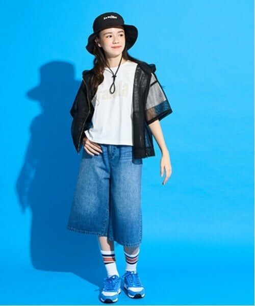 POM PONETTE AMI / ポンポネット アミ ショート・ハーフ・半端丈パンツ | 【AMI】フックつきデニムハーフパンツ | 詳細5