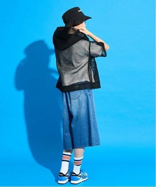 POM PONETTE AMI / ポンポネット アミ ショート・ハーフ・半端丈パンツ | 【AMI】フックつきデニムハーフパンツ | 詳細6