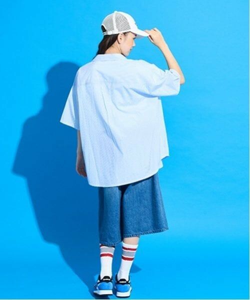 POM PONETTE AMI / ポンポネット アミ ショート・ハーフ・半端丈パンツ | 【AMI】フックつきデニムハーフパンツ | 詳細9