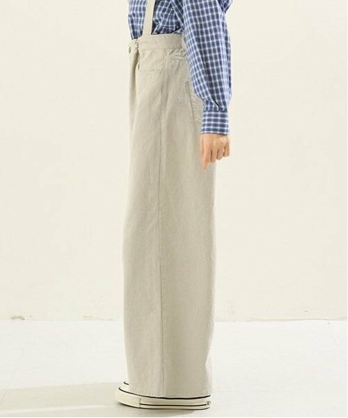 POM PONETTE AMI / ポンポネット アミ その他パンツ | 【AMI】サスつきフックワイドパンツ | 詳細1