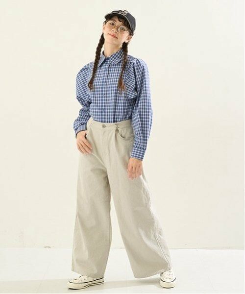 POM PONETTE AMI / ポンポネット アミ その他パンツ | 【AMI】サスつきフックワイドパンツ | 詳細3