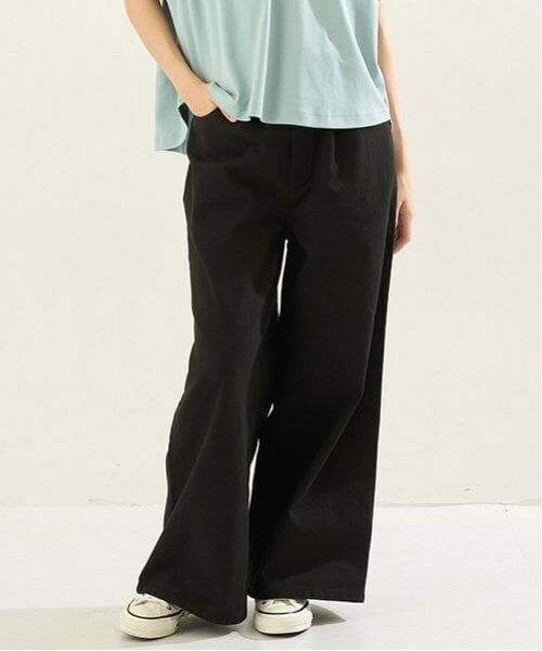 POM PONETTE AMI / ポンポネット アミ その他パンツ | 【AMI】サスつきフックワイドパンツ | 詳細5