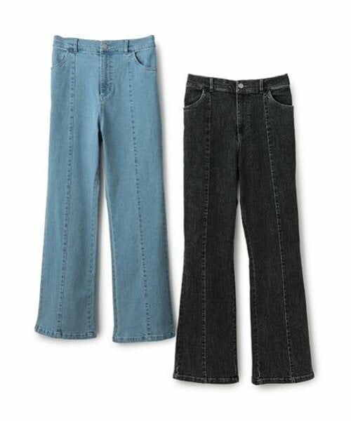 POM PONETTE AMI / ポンポネット アミ その他パンツ | 【AMI】デニムフレアパンツ | 詳細18