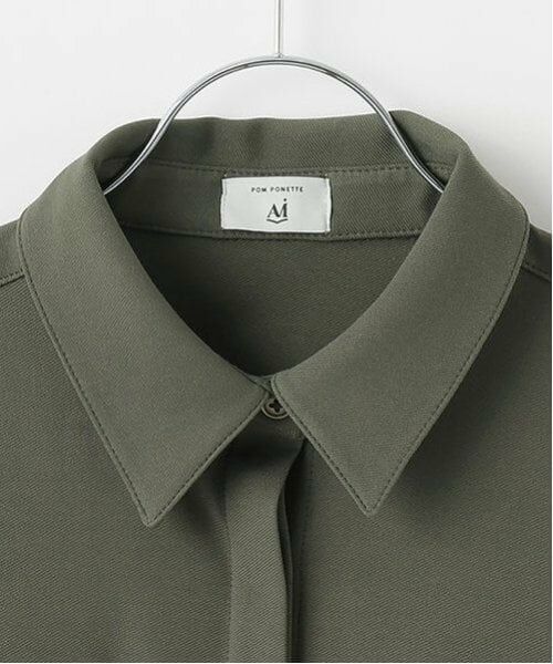 POM PONETTE AMI / ポンポネット アミ シャツ・ブラウス | 【AMI】ショート丈ポケットシャツ | 詳細14