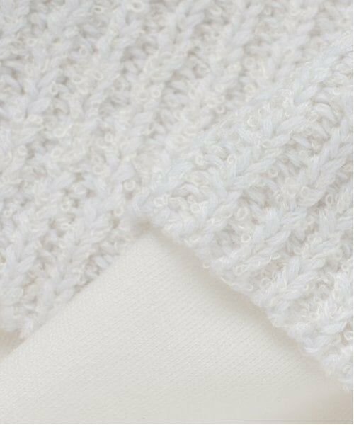 POM PONETTE AMI / ポンポネット アミ ニット・セーター | 【AMI】メッシュシャドウボーダーニットプルオーバー | 詳細29