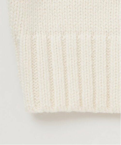 POM PONETTE AMI / ポンポネット アミ ニット・セーター | 【AMI】チュールテープミックススリーブニットプルオーバー | 詳細17