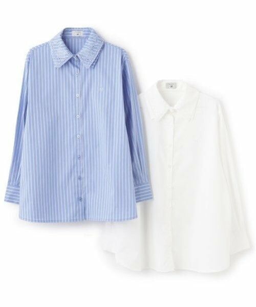 POM PONETTE AMI / ポンポネット アミ シャツ・ブラウス | 【AMI】ダブルラペルシャツ | 詳細23